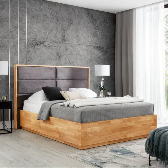 Lit coffre 140x200 collection TRIVIO