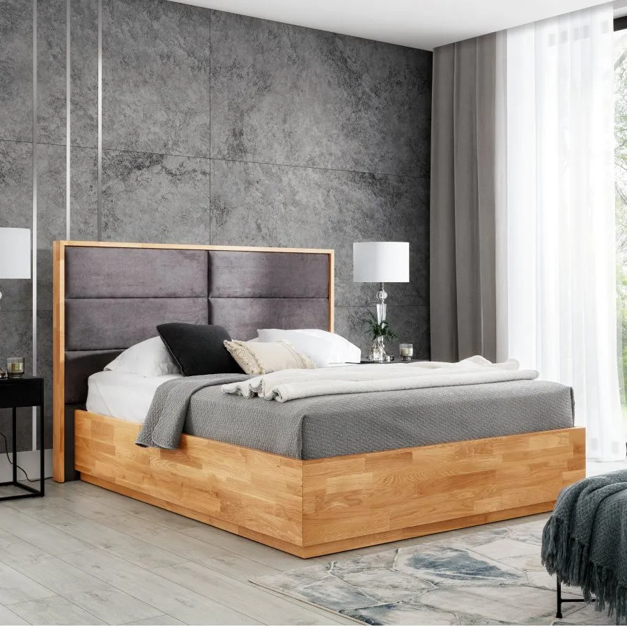 Lit coffre 140x200 collection TRIVIO
