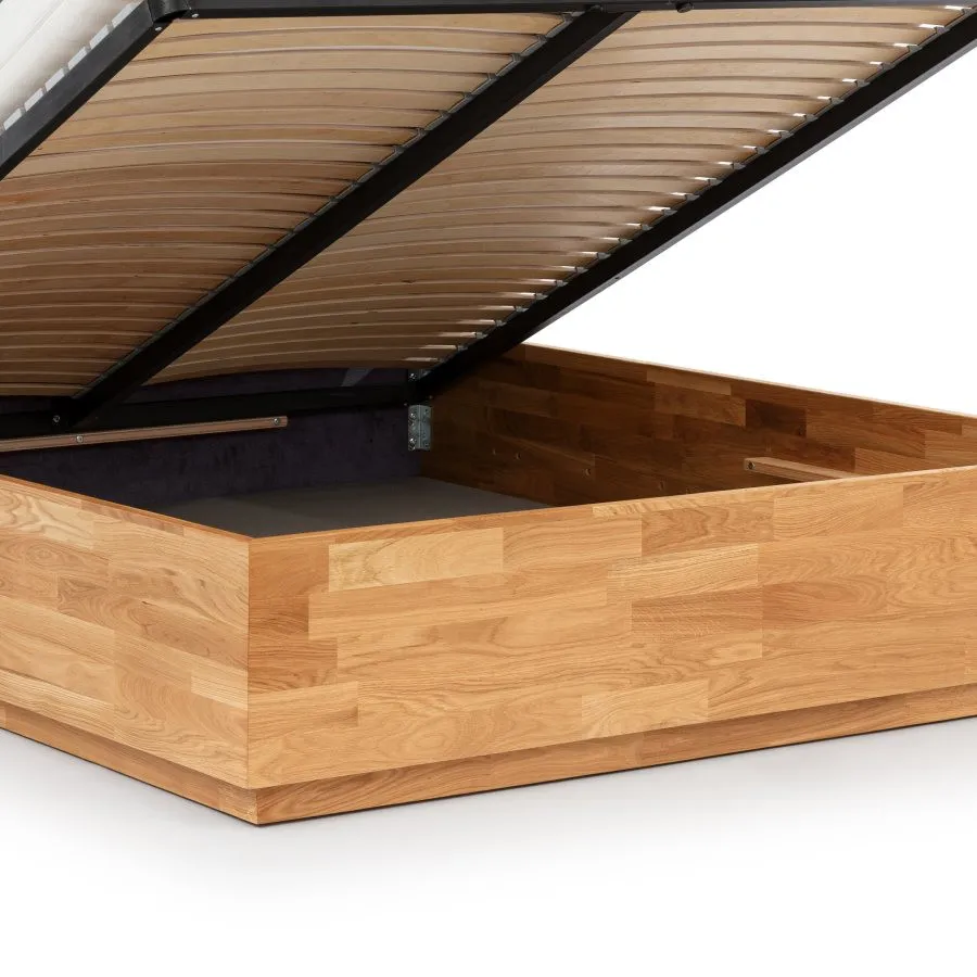 Coffre de rangement et sommier relevable collection TRIVIO
