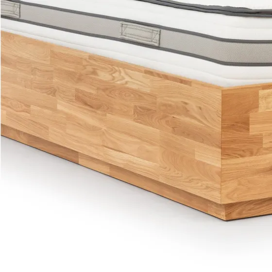 Lit en bois massif avec rangement collection TRIVIO