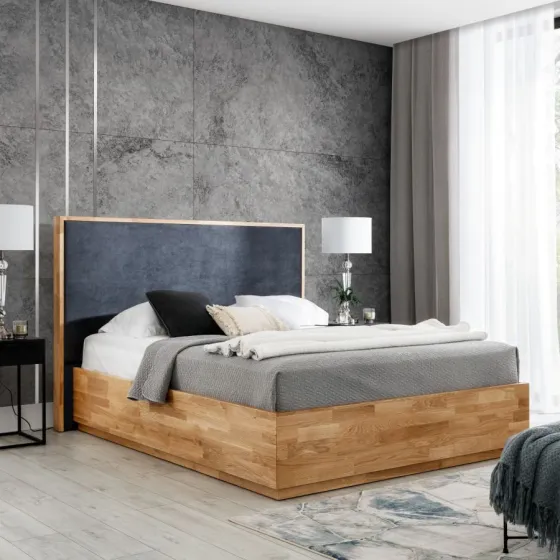 Lit coffre 140x200 collection TRIVIO