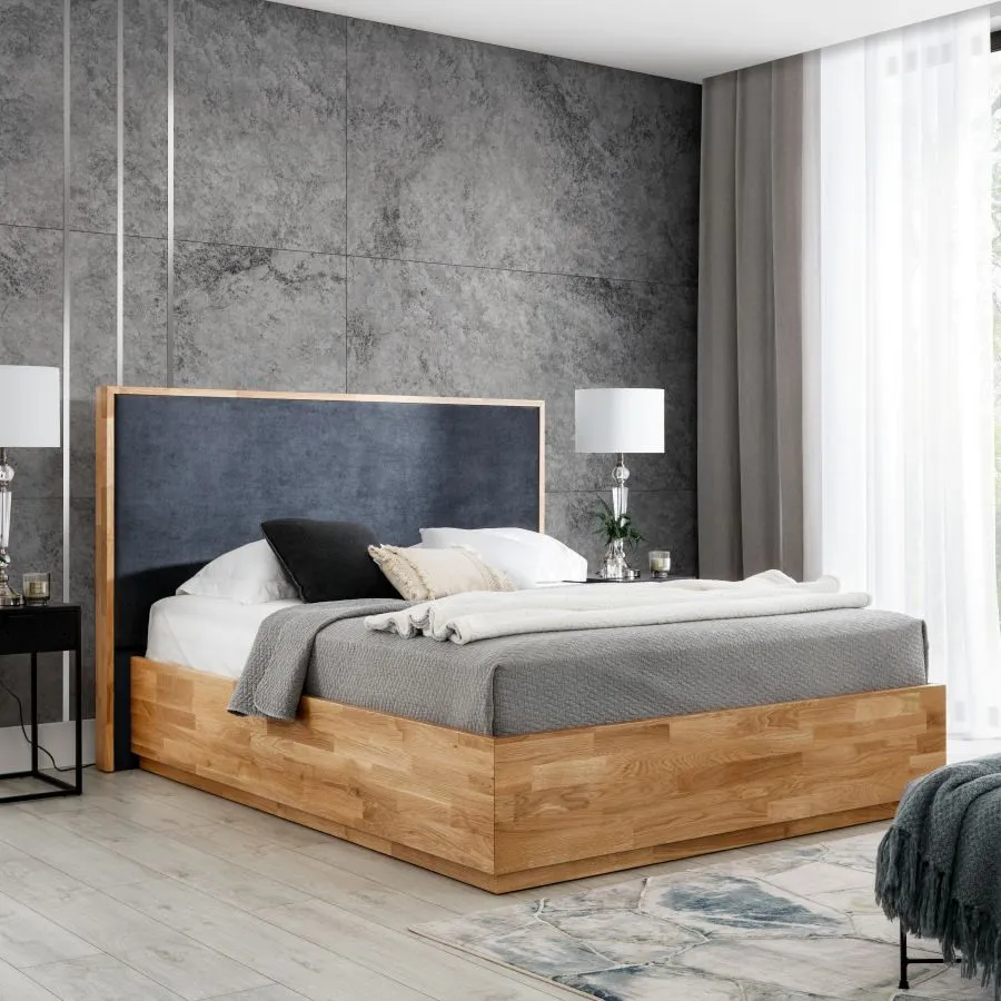 Lit coffre 140x200 collection TRIVIO