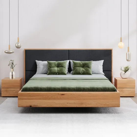Lit bois design haut de gamme collection Hamilton