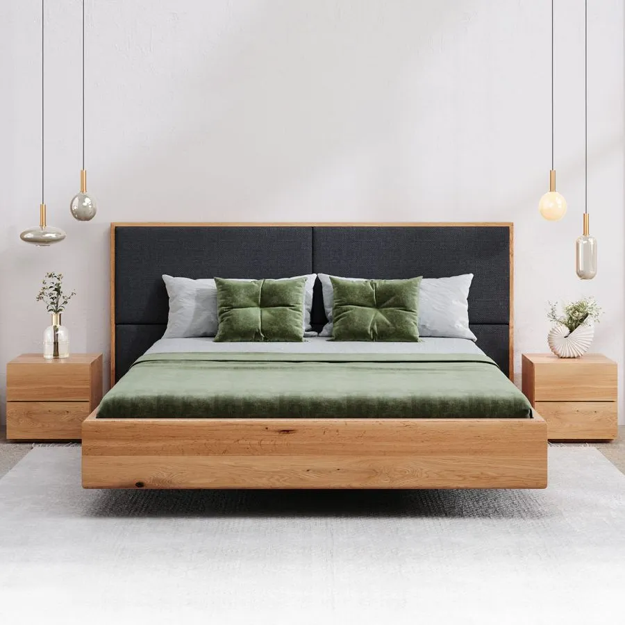 Lit bois design haut de gamme collection Hamilton