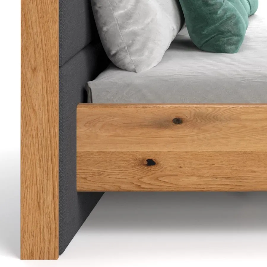 Lit design bois exclusif collection Hamilton