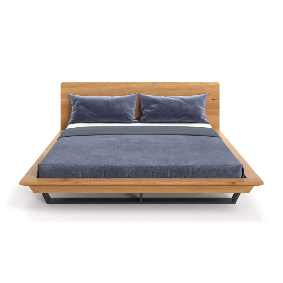 Lit design en bois collection LUNA SLIM