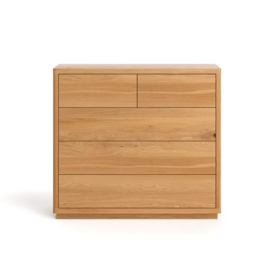 Commode bois massif 5 tiroirs collection Vancouver