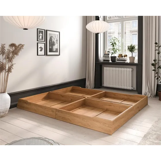Tiroirs de rangement en bois massif collection TWIST