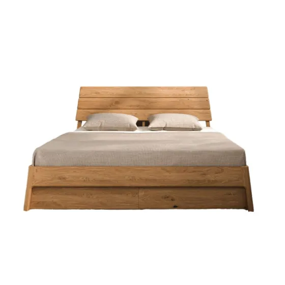 Lit bois avec tiroirs de rangement collection TWIST