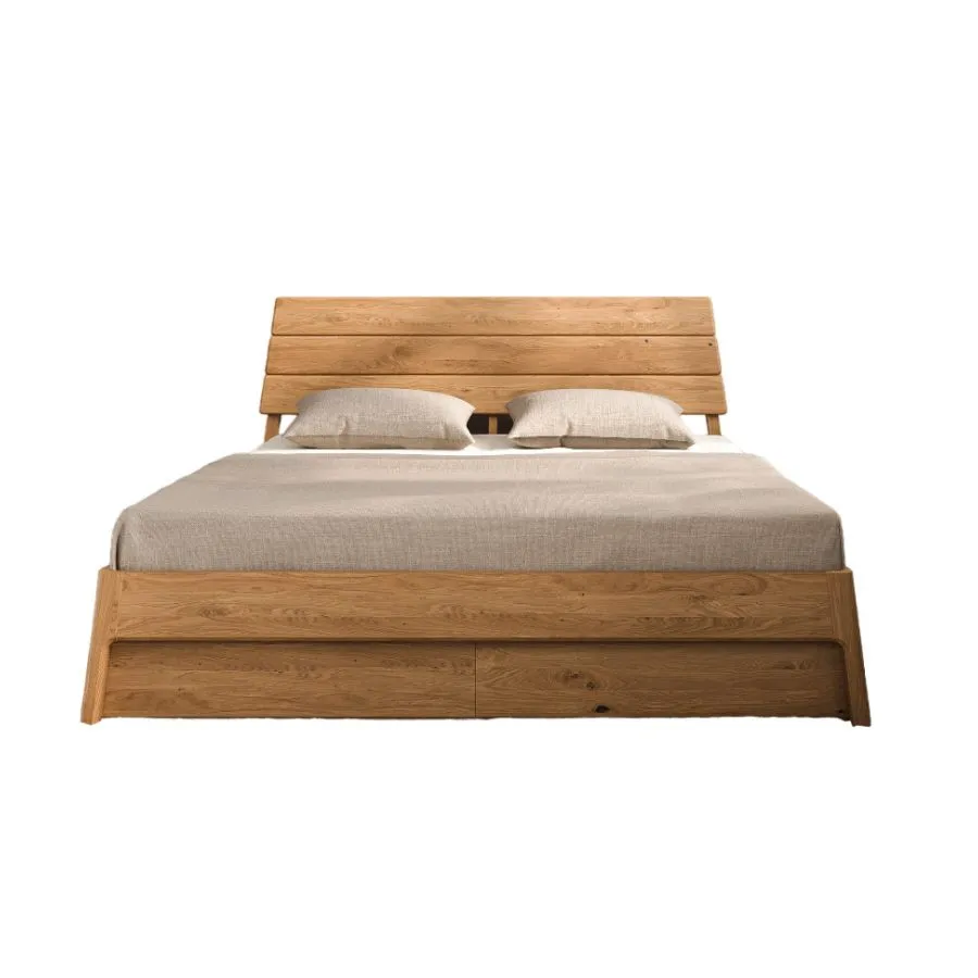 Lit bois avec tiroirs de rangement collection TWIST
