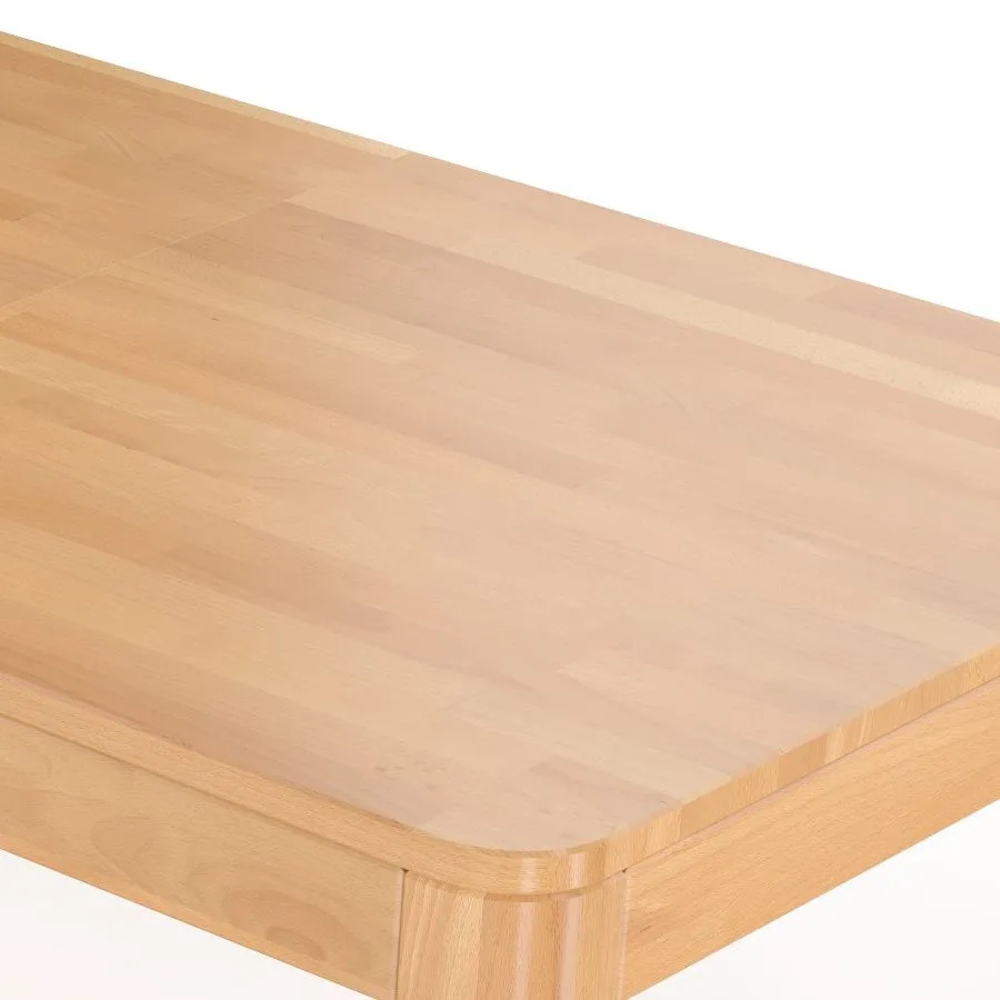 Table extensible avec plateau de table en bois collection Niko