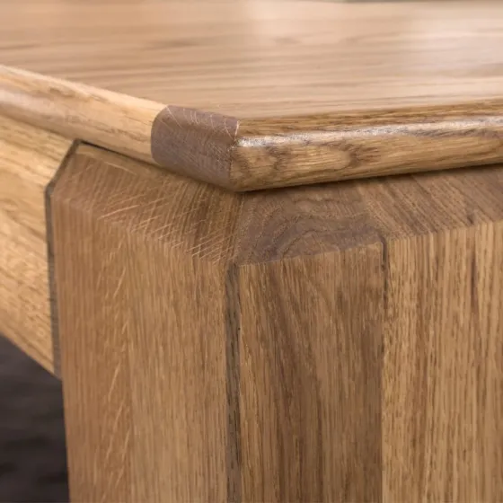 Table à manger en bois massif extensible collection AURO