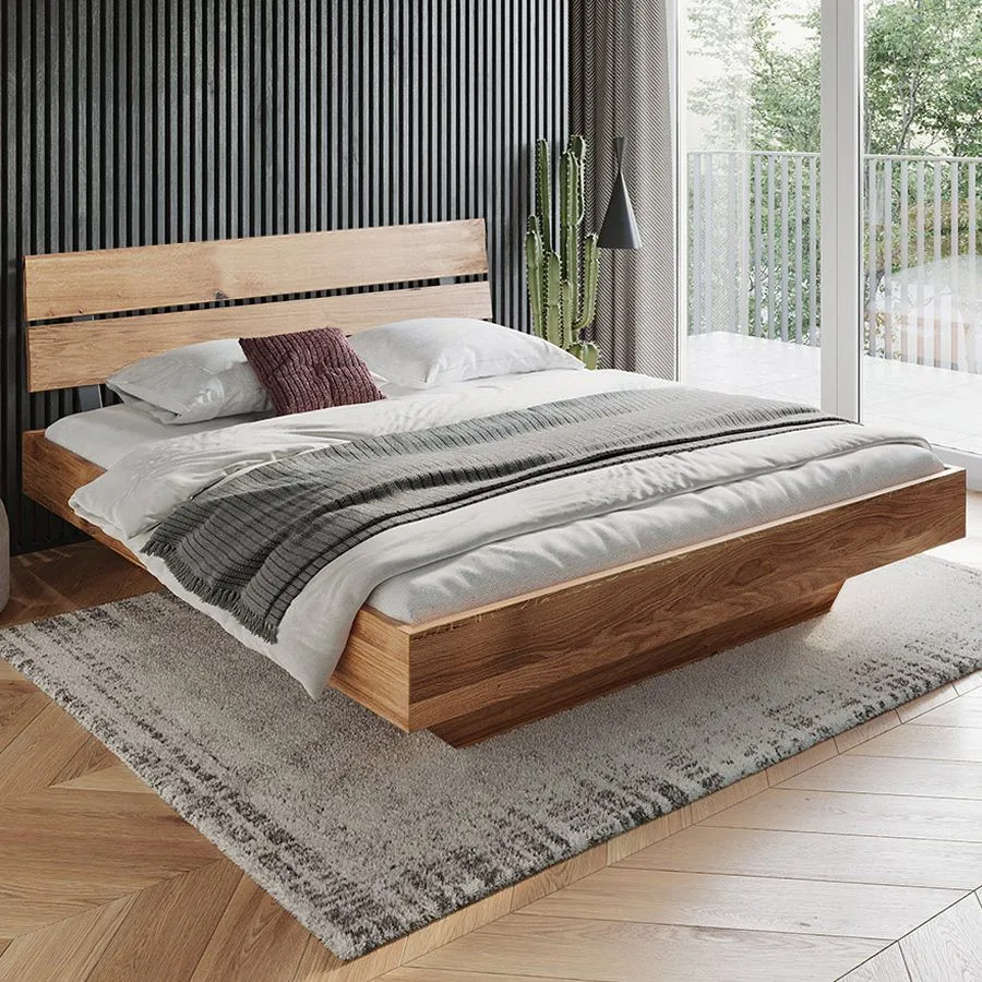Lit massif bois 160x200 collection Montana