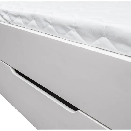 lit avec rangement en bois collection Ancona