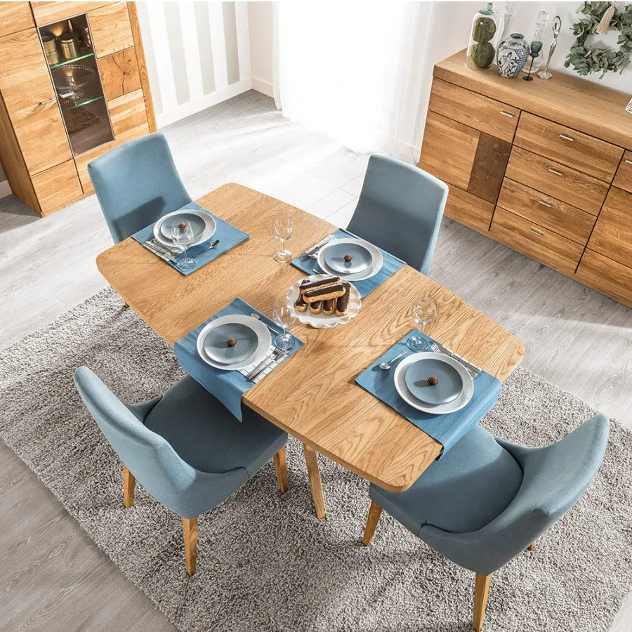 Table extensible en bois 160-210 cm collection AGA