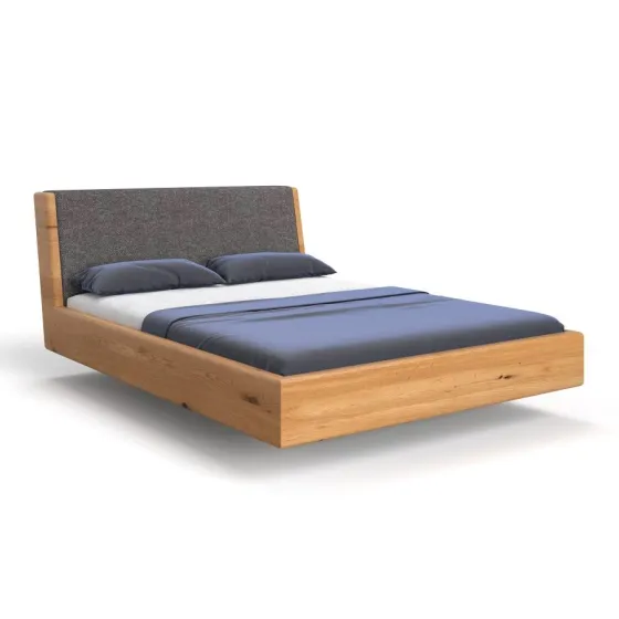 Lit design bois massif collection Lugo