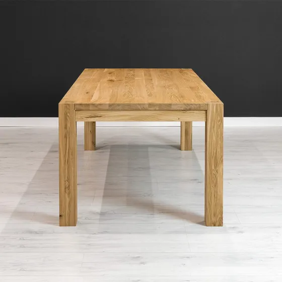 Table salle à manger bois massif collection DOMI
