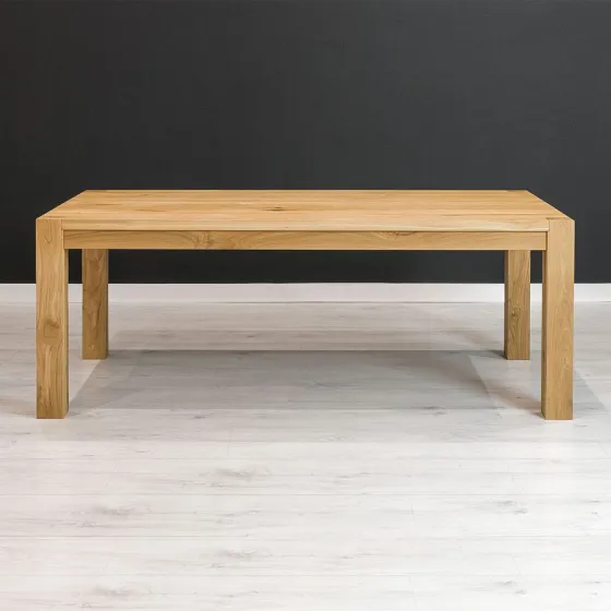 Table pour salon en bois massif collection DOMI