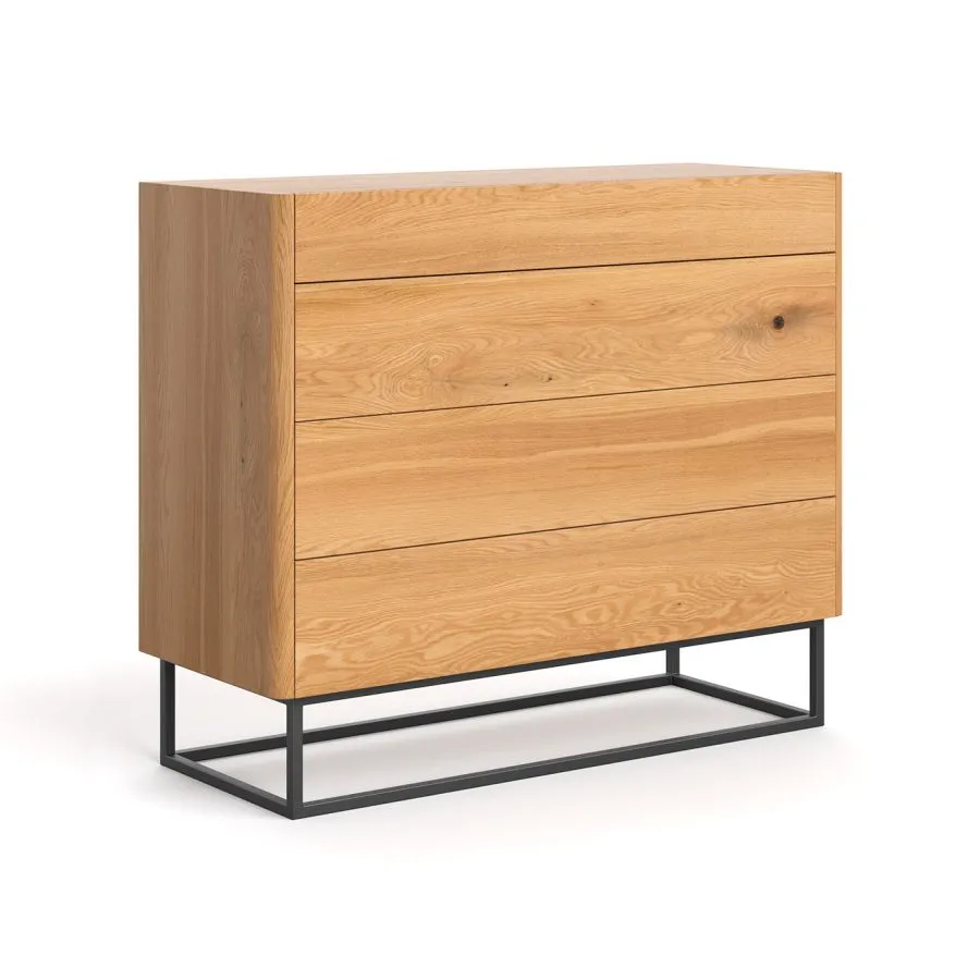 Commode bois massif scandinave collection Mill