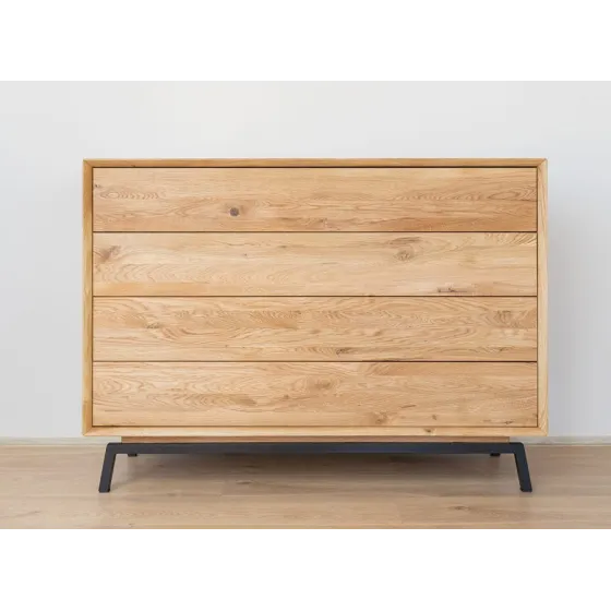 Commode bois chêne massif collection Sienna