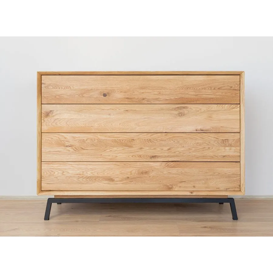 Commode bois chêne massif collection Sienna