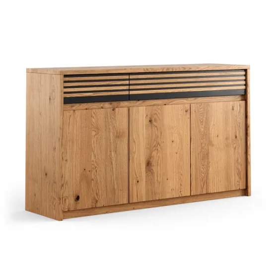 Commode bois massif moderne collection Rivaro