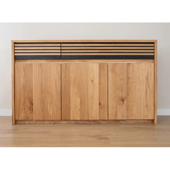 Commode en bois massif moderne collection Rivaro