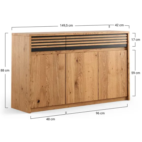 Commode pour chambre collection Rivaro