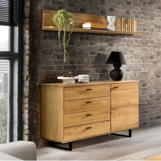 Commode bois clair Collection Florenza