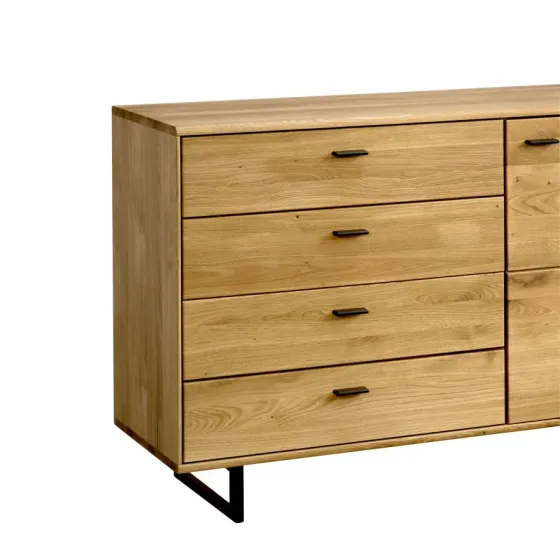 Commode bois et noir Collection Florenza