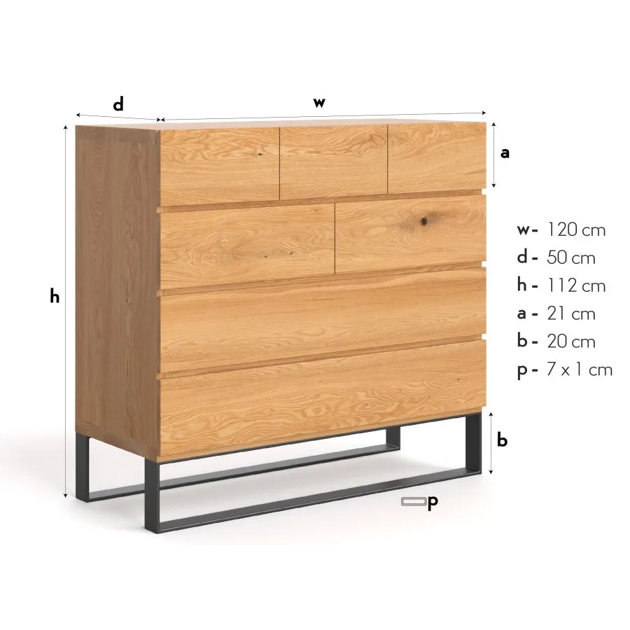 Commode haute collection EDGE