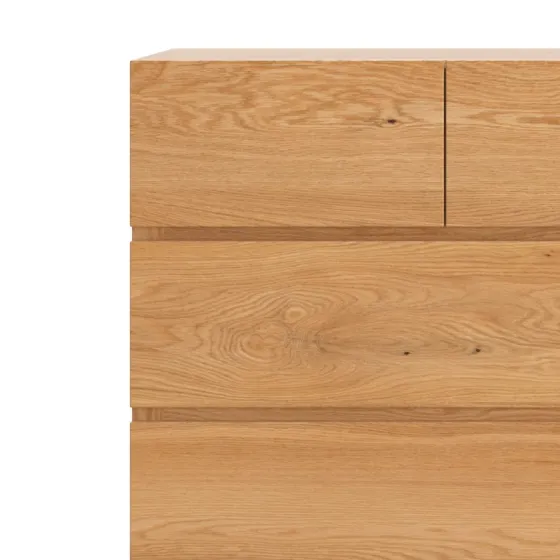 Commode chêne massif collection EDGE