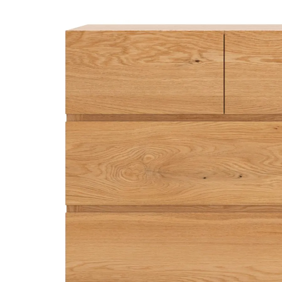 Commode chêne massif collection EDGE