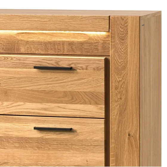 Commode en bois massif collection BAROS