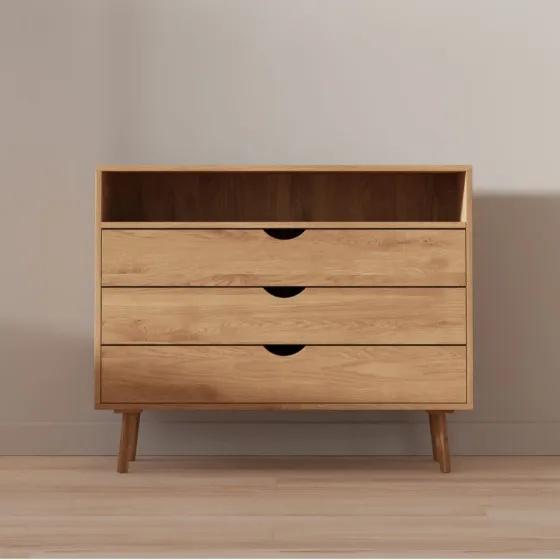 Commode en chêne massif collection OSLO