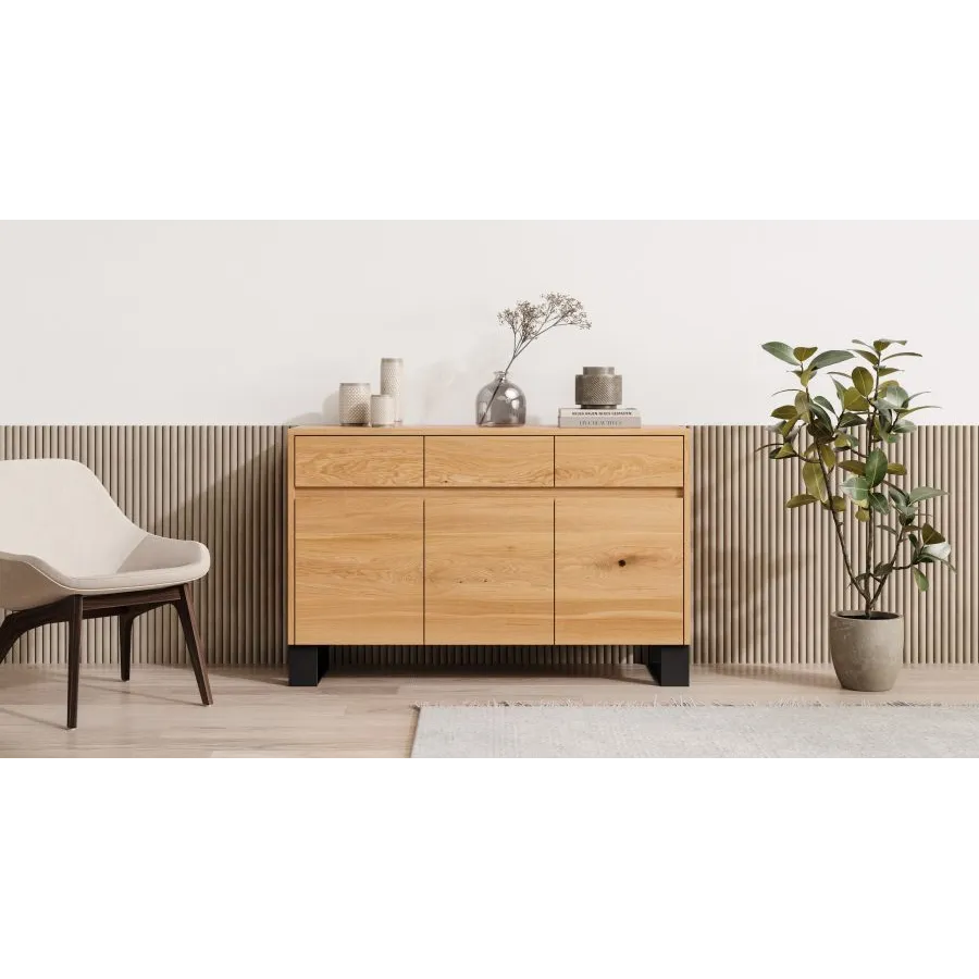 Commode en bois design pour salon collection Ray