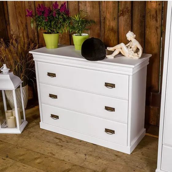 Commode pin blanchi collection Toscana