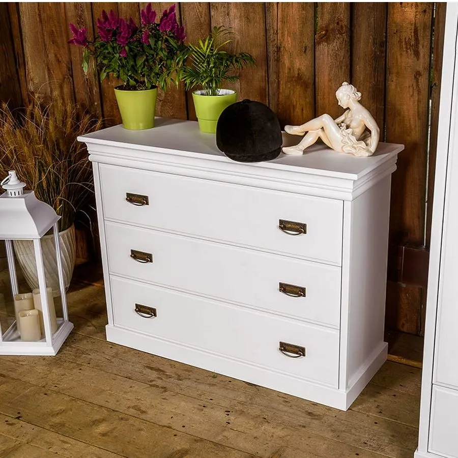 Commode pin blanchi collection Toscana