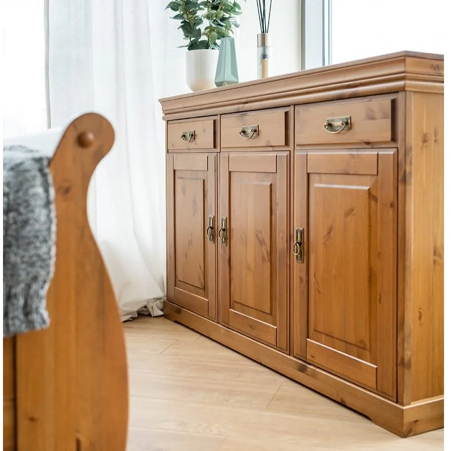 Commode en pin massif collection Toscana
