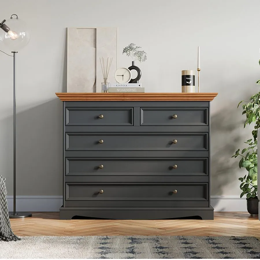 Commode en pin pour salon collection Norway