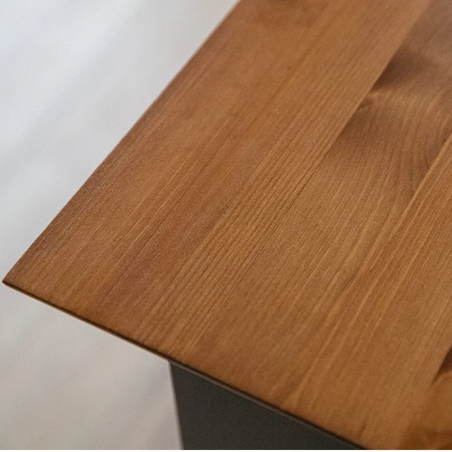 Commode avec plateau en bois fintion chêne collection  Norway