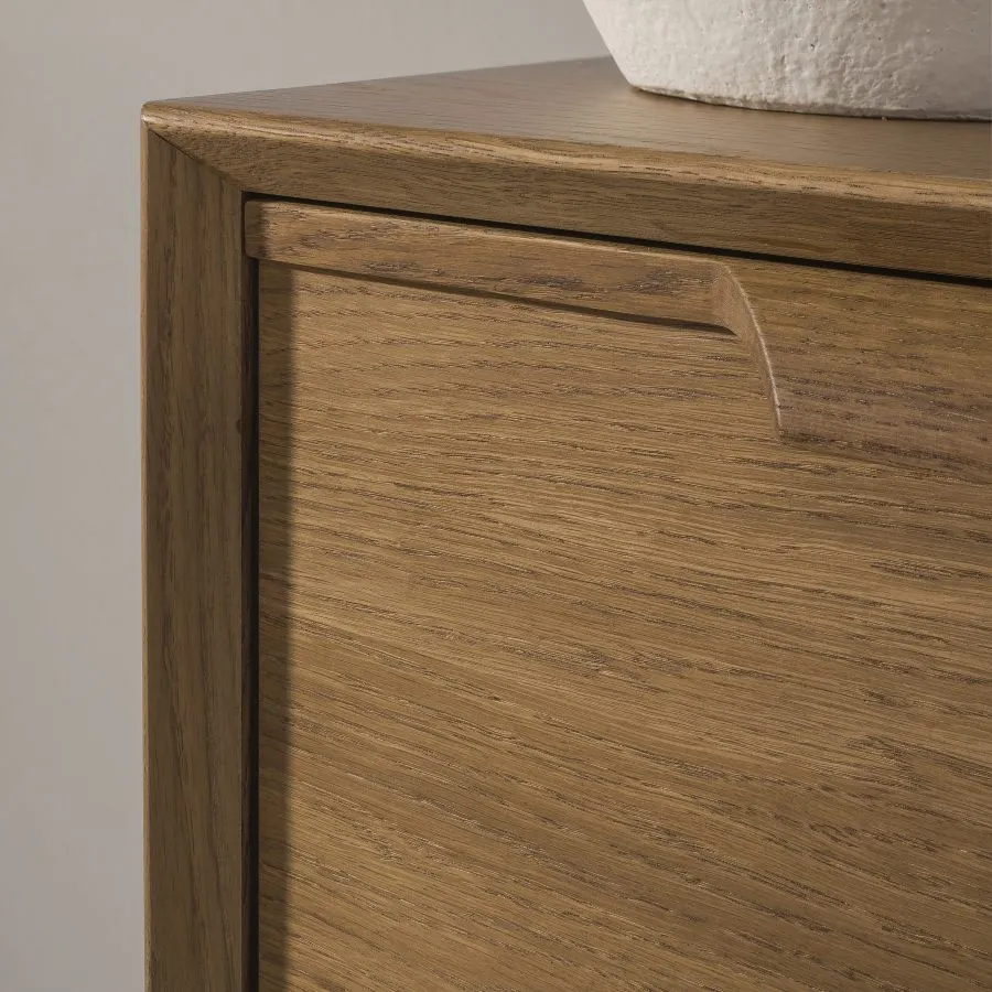Commode chêne massif collection Hanko