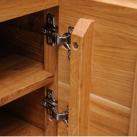 Petite commode bois avec espace de rangement collection Odense