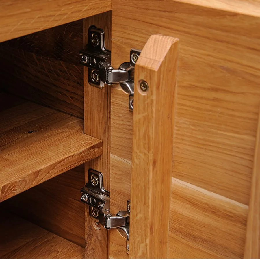Petite commode bois avec espace de rangement collection Odense