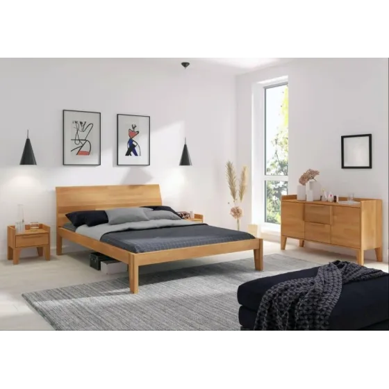 Mobilier chambre adulte en bois collection AGA