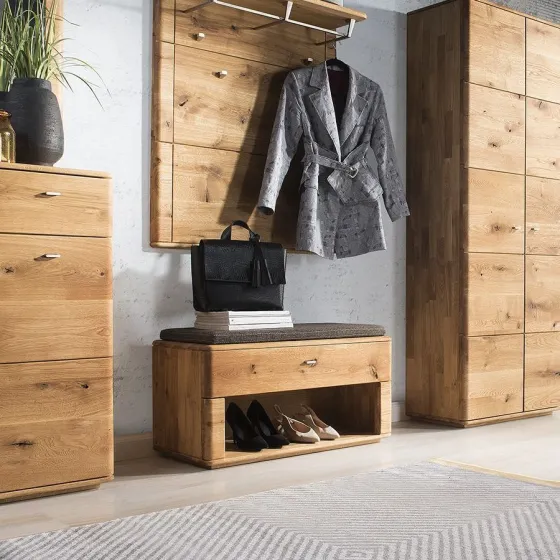 Meuble chaussure bois 1 tiroir 1 niche collection VERONA