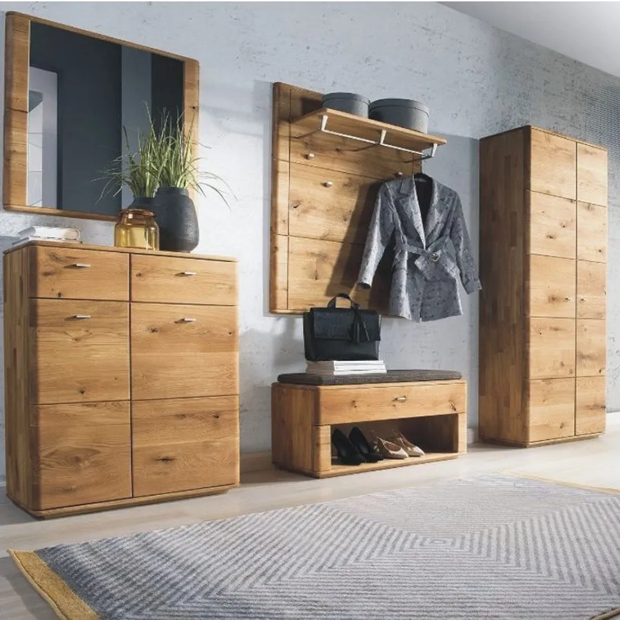 armoires garde robe en bois pour entrée collection ERONA