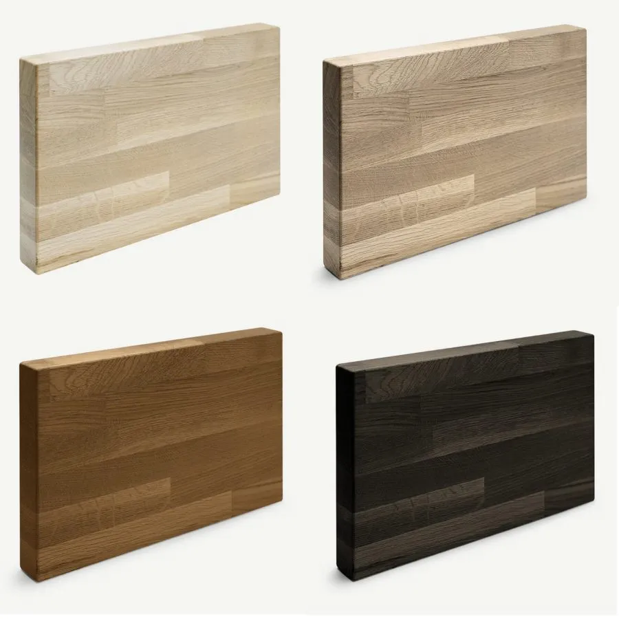 Finitions lit en bois chêne naturel Frame