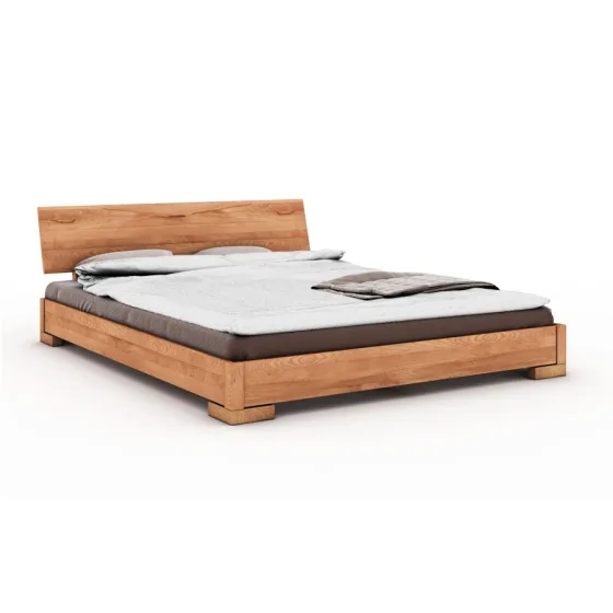 Lit en bois moderne collection sans chevets Soho