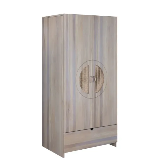 Armoire chêne  blanchi collection ANO